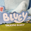 Interactive Bluey Plush Toy with Sound, 9 Phrases, Belly Activation, Ages 3+