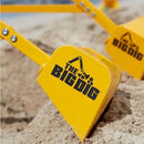 Children's Yellow Ride-On Excavator with 360° Rotating Base