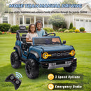 24V Dual-Seater Ford Bronco Raptor Electric Ride-On Truck with Remote Control