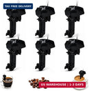 6Pcs Enhanced Wind-Up Outboard Motor Coffee Whisk, Marine Mixer Stirrer