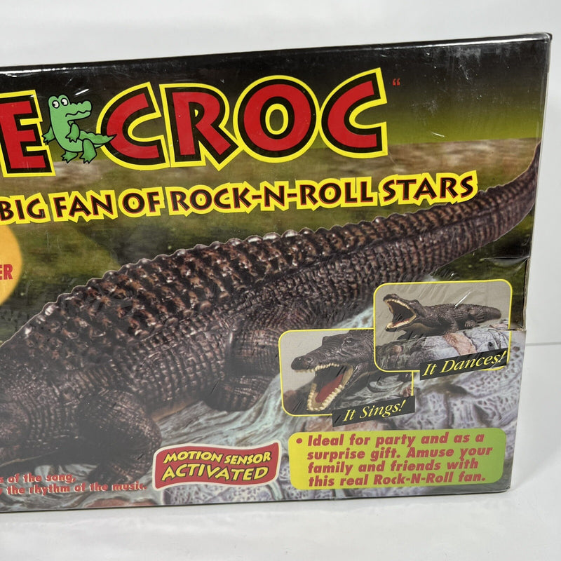 New Sealed Animatronic Singing and Dancing Crocodile Alligator Toy