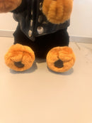 12" PLUSH DOG ON BIKER CHOPPER SINGING "BORN TO BE WILD"