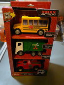 Maxx Action City Trucks with Lights and Sounds