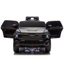 12V Kids Electric Ride-On Truck Licensed Chevrolet Silverado with Remote Control Toy
