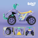 Bluey - 6V Kids Electric ATV with Rechargeable Battery and Reverse Feature