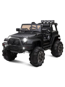 12V Electric Ride-On Jeep Truck for Kids with Remote Control and 3 Speed Settings