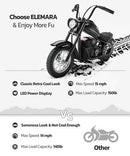 Black Electric Dirt Bike for Big Kids - 15mph & 150lb Capacity - 24V Ride-On Toy