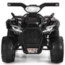 Honeyjoy Black 6V Electric ATV Quad Ride-On Car Toy for Kids with MP3 and LED Lights