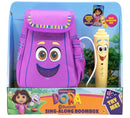 Dora Karaoke Microphone with Boombox Backpack Combo