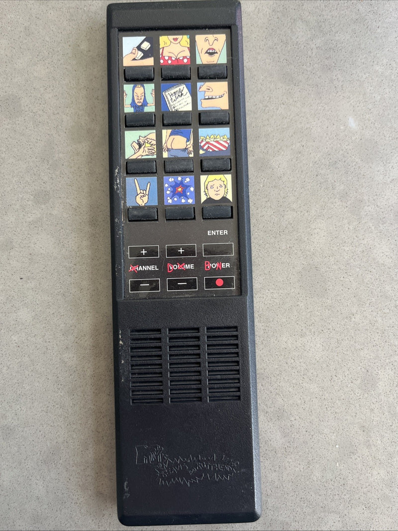 Vintage MTV Beavis and Butthead Talking Sound Effects TV Remote Control