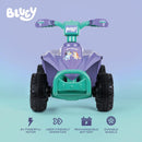 Bluey - 6V Electric Ride-On ATV for Kids with Rechargeable Battery and Reverse Function