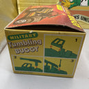 Retro 4x4 Military Buggy Toy - Battery-Operated, Hong Kong Crafted
