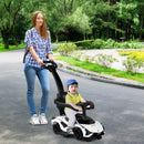 OLAKIDS 3-in-1 Lamborghini SIAN Ride-On Push Car - White