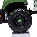 24V Battery-Powered Ride-On Tractor with Trailer, Remote Control, LED Lighting, and MP3 Player