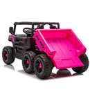 24V 400W 4WD Electric Dump Truck for Kids with 2.4G Remote Control & MP3 Player