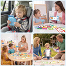 Sinoome Interactive Phonics Flip Book and Flash Card Word Family Collection
