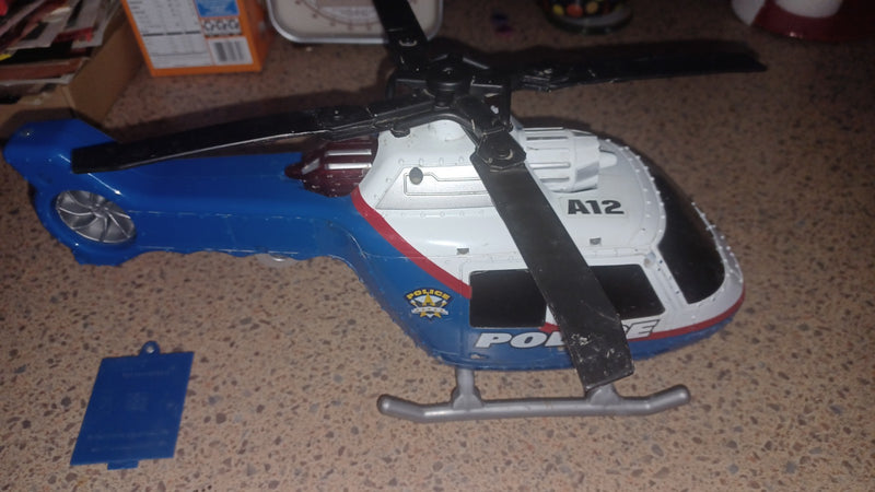 Working State Road Rippers Rush and Rescue Helicopter Toy with Batteries Included