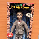 Talking Pee-wee Herman Action Figure by Herman World 2000 NIB