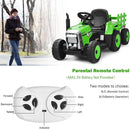 Remote-Controlled Electric Tractor Toy