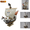 Bandai Spirits One Piece Going Merry Boat Model - 28cm, Blue and Orange