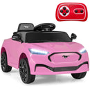 Ford Mach E Electric Ride-On Toy with Parental Control, LED Lights, Horn, and Music