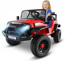 24V Children's Electric Ride-On Vehicle with Remote Control, Bluetooth, LED Lighting & Horn