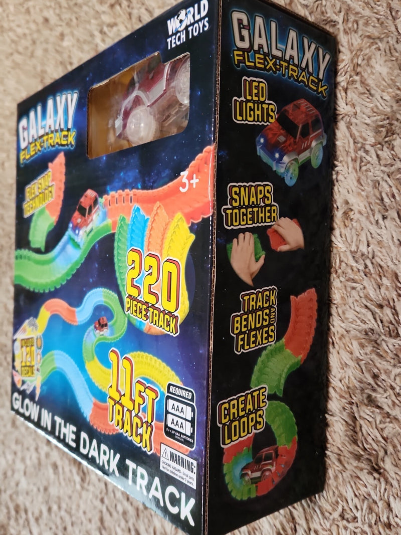 Galaxy Flex Glow-in-the-Dark Race Track 11ft