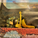 Playart Battery-Operated Swimming Frogman Toy Model