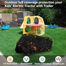 All-Weather Black Waterproof Cover for Kids Ride-On Tractor