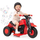 6V Electric Kids Motorcycle Ride-On Car with Automatic Bubble Feature