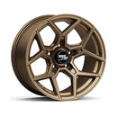 RockTrix RT105 17-Inch Wheel for Jeep Wrangler JK JL 17x9 5x5 Fitment