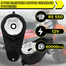 RS555 24V Electric Motor Gearbox Set for Children's Ride-On Cars, Pack of 2