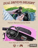24V Extra Large Electric Ride-On Vehicle with Metal and PP Plastic Construction