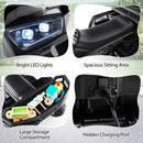 24V Electric ATV Ride-On Toy for Kids with Spring Suspension and LED Lights