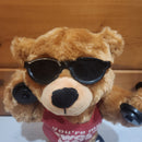 Gemmy Animated Valentine Dancing Singing DMX Party Teddy Bear Plush Gym Fitness