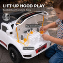 Qaba 3-in-1 FORD Shelby Push and Slide Car in White