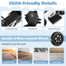 Lamborghini 3-in-1 Ride-On Push Car with Sound Features in White
