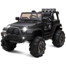 12V Electric Ride-On Jeep Truck for Kids with Remote Control and 3 Speed Settings