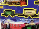 16-Piece Electric Train Playset with Rocky Mountain Locomotive