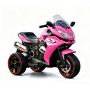 41" 12V Electric Ride-On Trike with LED Lights for Kids Aged 3-6 Years