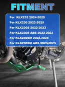 KLX230 Green CNC Machined Aluminum Motorcycle Shift Lever