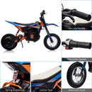 250W 24V Kids Electric Dirt Bike - 13.6MPH Off-Road Adventure Ride-On