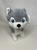 Interactive Plush Dog Companion with Leash, Barks, Wags Tail, and Walks