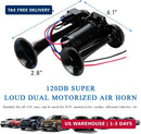 12V 600DB Dual Tube Train Air Horn with Compressor