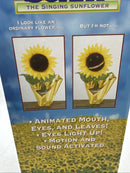 1997 Gemmy Animated Sunny Singing Sunflower from Hidden Nature, 17”