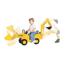 SKYTEAM 89898 Large Backhoe Loader Ride-On Toy