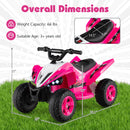 12V Electric Quad Bike for Kids with Music, Lights, USB Port, and Wireless Features