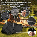 All-Weather Black Waterproof Cover for Kids Ride-On Tractor