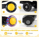 Wiggle Ride-On Toy for Kids 3+ with LED Light-Up Wheels