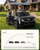 Black 24V Licensed Cadillac Escalade Kids' 2-Seater Ride-On Car